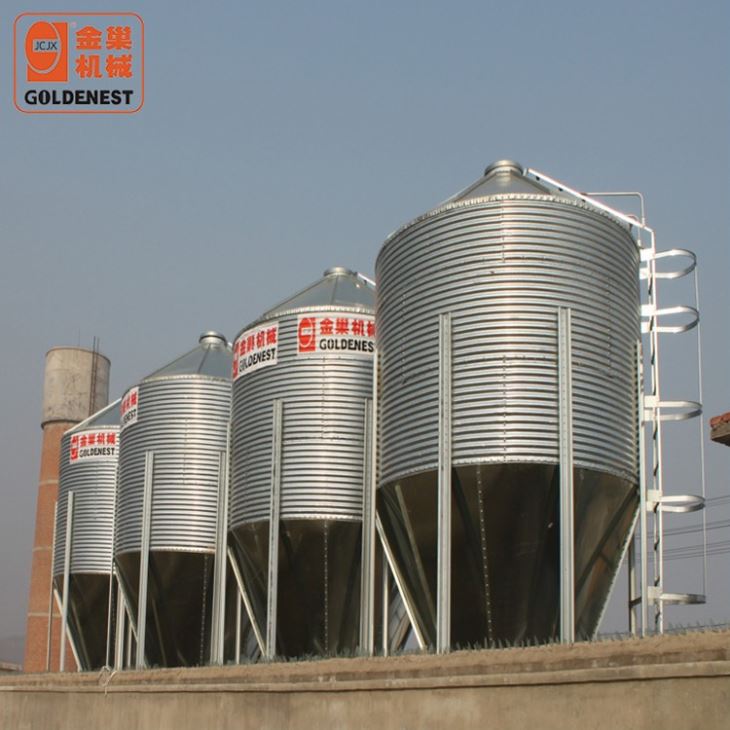 Goldenest Hot-Dip Galvanized Feed Silo Feed Tower Goldenest Hot-Dip Galvanized Feed Silo Feed Tower